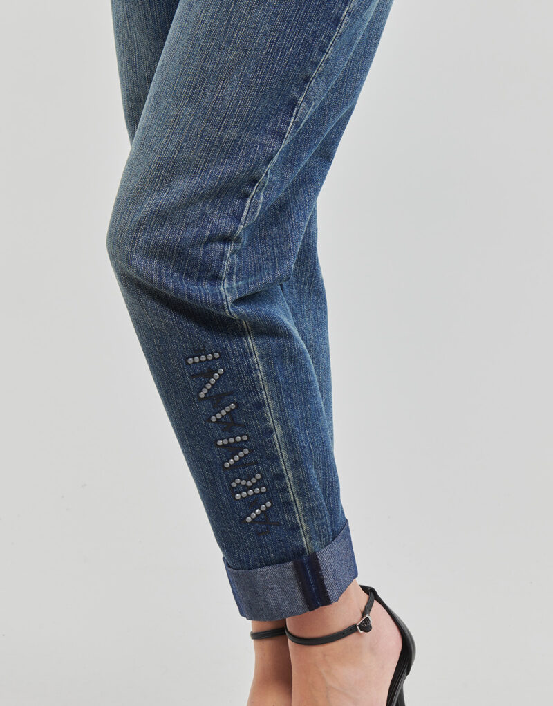 Jeans Mom Armani Exchange 6RYJ06 Blu Jeans Mom Donna - 5