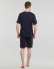 T-shirt Tommy Hilfiger SS TEE LOGO Marine T-shirt maniche corte Uomo - 4