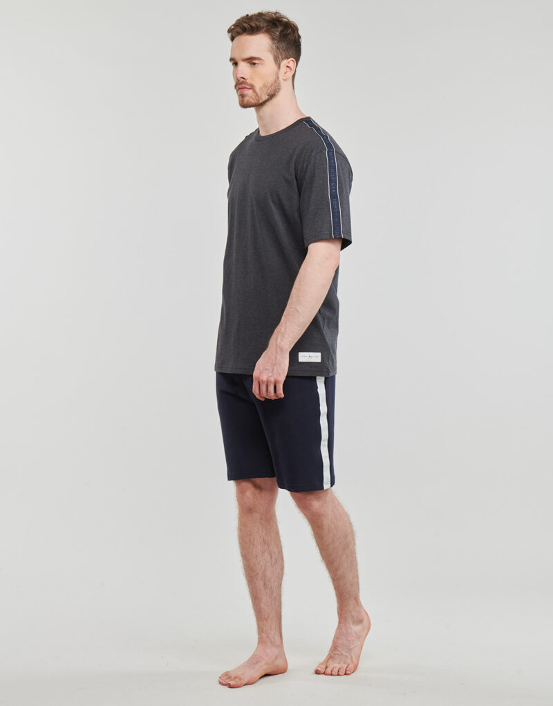 T-shirt Tommy Hilfiger SS TEE LOGO Grigio T-shirt maniche corte Uomo - 3