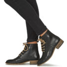 Betty London FOLIANE Schwarz Stiefeletten Damen - 8