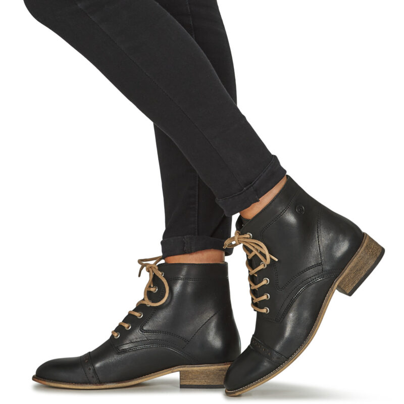 Betty London FOLIANE Schwarz Stiefeletten Damen - 8