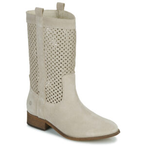 Betty London  ONEVAR  Beige -  Stivaletti Donna