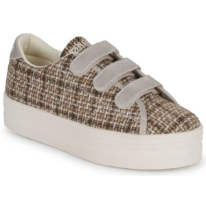 No Name  PLATO M STRAPS  Beige -  Sneakers basse Donna
