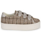 No Name PLATO M STRAPS Beige - Women's low-top sneakers - 2