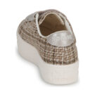 No Name PLATO M STRAPS Beige - Women's low-top sneakers - 5