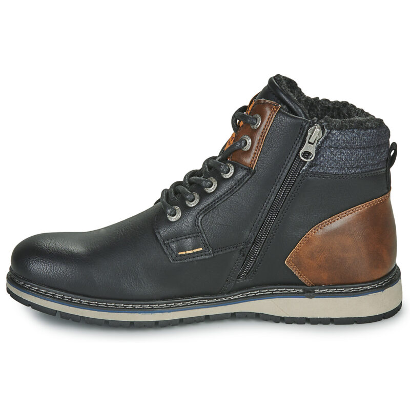Tom Tailor LORENZA Botines Negros Hombre - 4