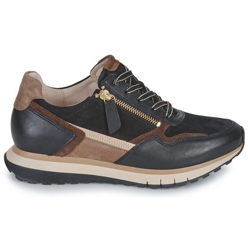 Gabor 3637867 Schwarz - Damen-Sneaker (niedrig) - 2