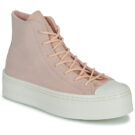 Converse CHUCK TAYLOR ALL STAR MODERN LIFT PLATFORM MONO SUEDE Rosa - Sneakers alte Donna - 1
