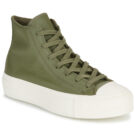 Converse CHUCK TAYLOR ALL STAR LIFT Kaki - Baskets montantes pour femmes - 1