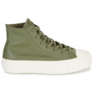 Converse CHUCK TAYLOR ALL STAR LIFT Kaki - Baskets montantes pour femmes - 2