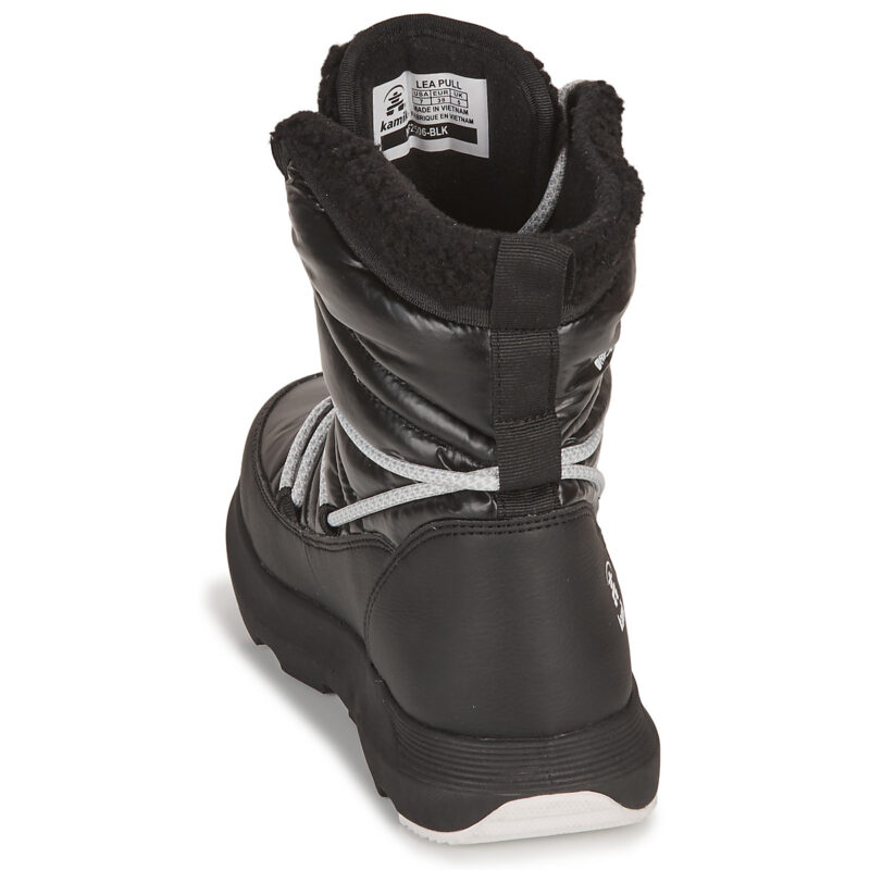 KAMIK  LEA PULL  Nero -  Scarpe da neve Donna - 5