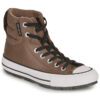 Converse CHUCK TAYLOR ALL STAR BERKSHIRE BOOT FLEECE Marrone - Sneakers Bambino