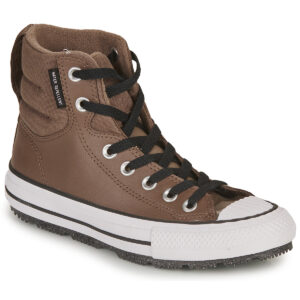 Converse CHUCK TAYLOR ALL STAR BERKSHIRE BOOT FLEECE Marrone Sneakers Bambino