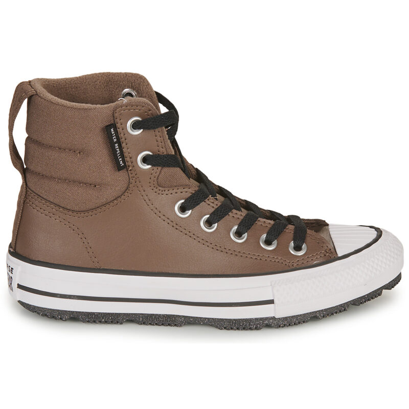 Converse CHUCK TAYLOR ALL STAR BERKSHIRE BOOT FLEECE Marrone Sneakers Bambino - 2