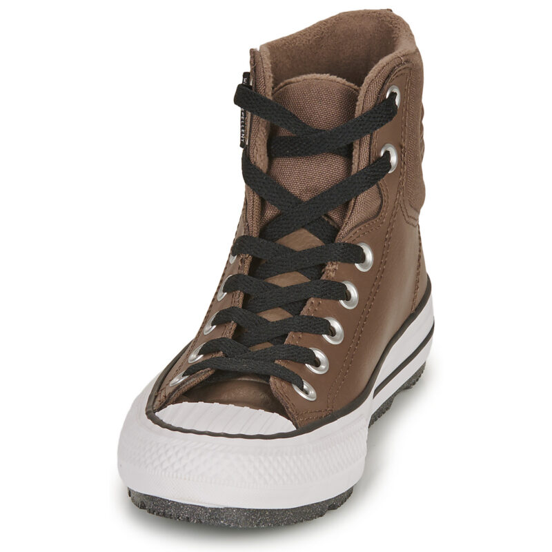 Converse CHUCK TAYLOR ALL STAR BERKSHIRE BOOT FLEECE Marrone Sneakers Bambino - 3