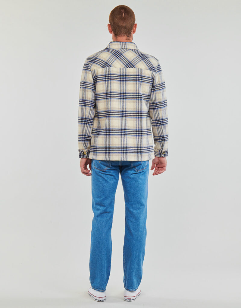 Kap Esprit Kariertes Overshirt, mehrfarbig, Mantelelle Mann - 4
