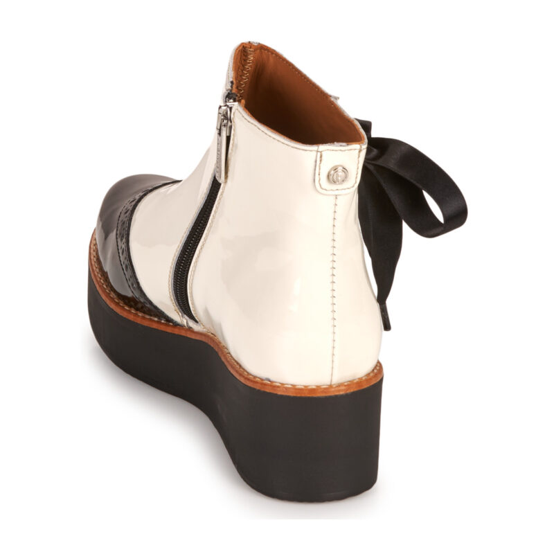 Fericelli JANDICI Blanco - Botines de mujer - 5