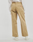 Straight shorts Levis BAGGY TROUSER Beige - Pantaolini dritti Abbigliamento Donna - 4