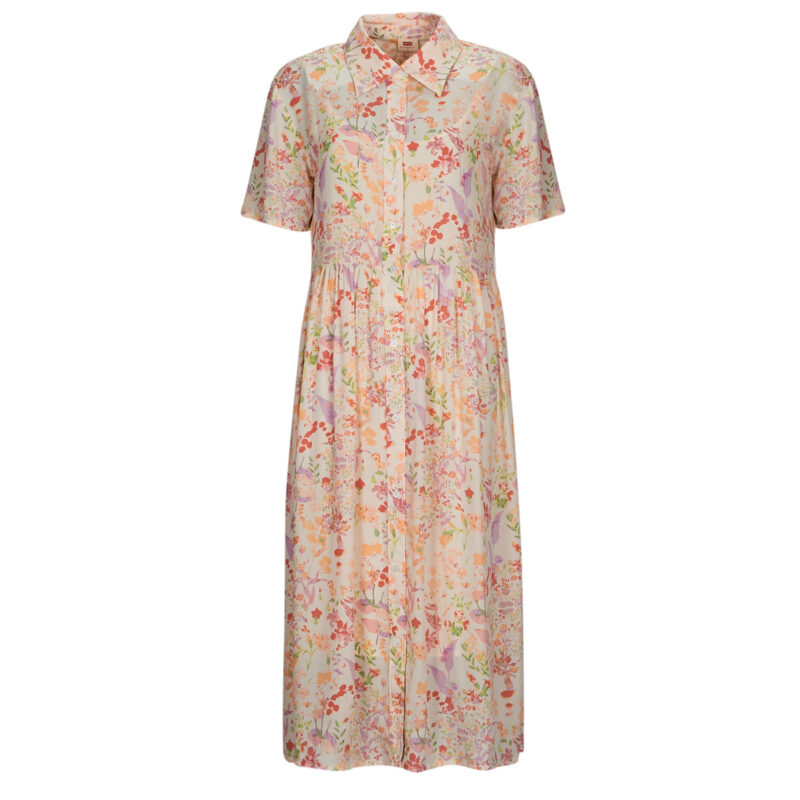Habiller Levis RHIANNON SS DRESS Multicolore - Abiti Lunghi Donna - 1