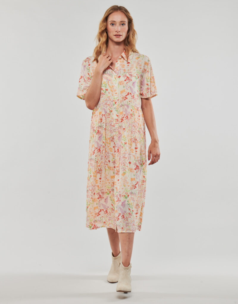 Habiller Levis RHIANNON SS DRESS Multicolore - Abiti Lunghi Donna - 2