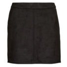 Shorts Vero Moda VMDONNADINA FAUXSUEDE SHORT SKIRT NOOS Nero - Shorts Donna - 1