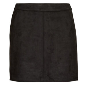 Shorts  Vero Moda  VMDONNADINA FAUXSUEDE SHORT SKIRT NOOS  Nero -  Shorts Donna