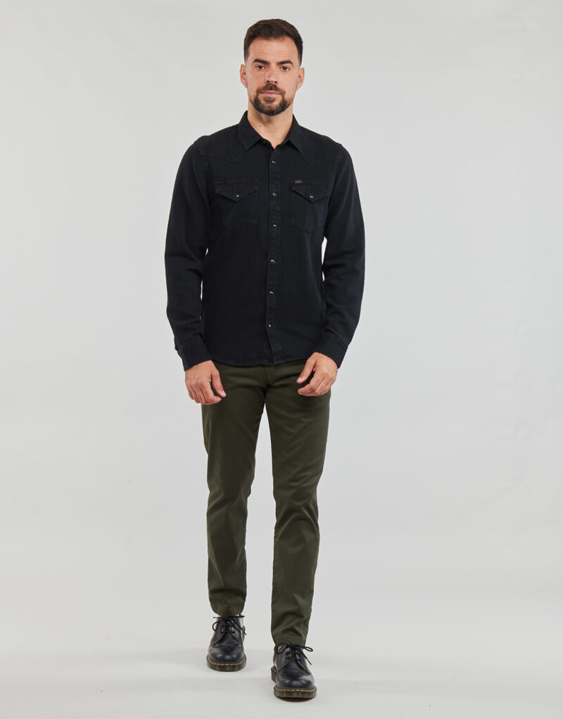 Pantalón Chino Selected SLH175-SLIM NEW MILES FLEX PANT NOOS Caqui Pantalones Chino Hombre - 2
