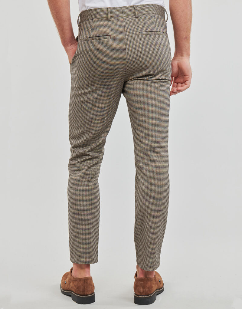 Pantalones de traje Selected SLHSLIM-ROBERT FLEX BRU DSN 175 PANTS B Beige Pantalones de traje Hombre - 4