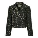 Coat JDY JDYTENNESSEE LEO BIKER JACKET OTW QIQ Verde - Giacche Donna - 1