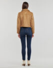 Manteau JDY JDYTENNESSEE LEO BIKER JACKET OTW QIQ Marrone - Giacche Donna - 4