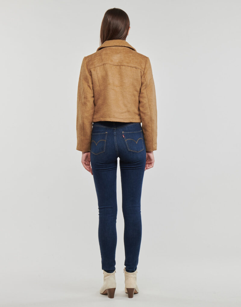 Manteau JDY JDYTENNESSEE LEO BIKER JACKET OTW QIQ Marrone - Giacche Donna - 4
