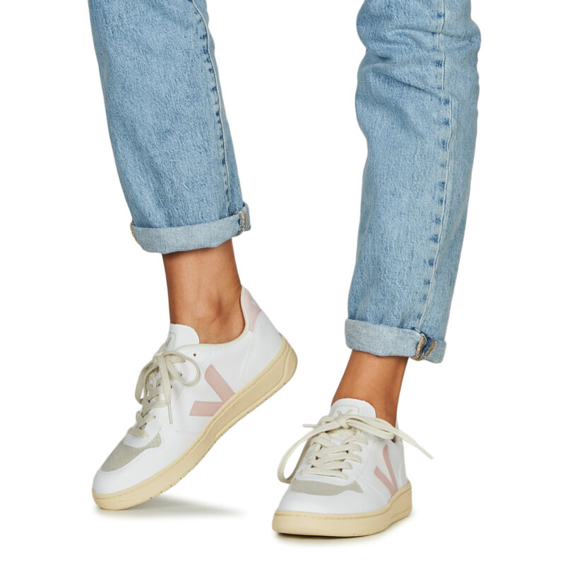 Veja  V-10  Bianco -  Sneakers basse Donna - 8