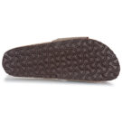 Chaussons homme BIRKENSTOCK Madrid Birko-flor / Nubuck / Mocca / Marron &eacute;troit - Taille 7
