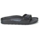 BIRKENSTOCK Madrid EVA Schwarz / Schmaler schwarzer Damen-Slipper - Gr&ouml;&szlig;e 2