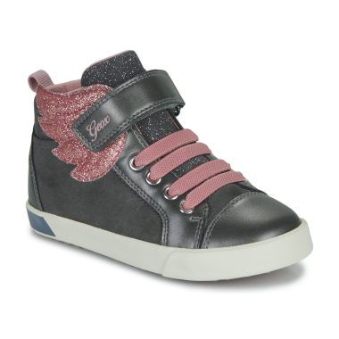 Scarpe bambina ragazza Geox B KILWI GIRL grigio, sneaker eleganti e comode per bambini, perfette per ogni occasione. Design moderno e materiali di alta qualità, ideali per garantire comfort e stile. Acquista ora le Geox Scarpe bambina per un look alla moda!