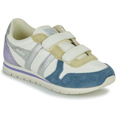 Scarpe Gola Daytona Quadrant Strap per bambina e ragazza, modello beige, stile alla moda e comfort ottimale, perfette per l'uso quotidiano. Ideali per ogni occasione, queste scarpe sono un must-have nel guardaroba delle giovani. Acquista ora le Gola Scarpe bambina ragazza Daytona Quadrant Strap e fai brillare il suo stile!