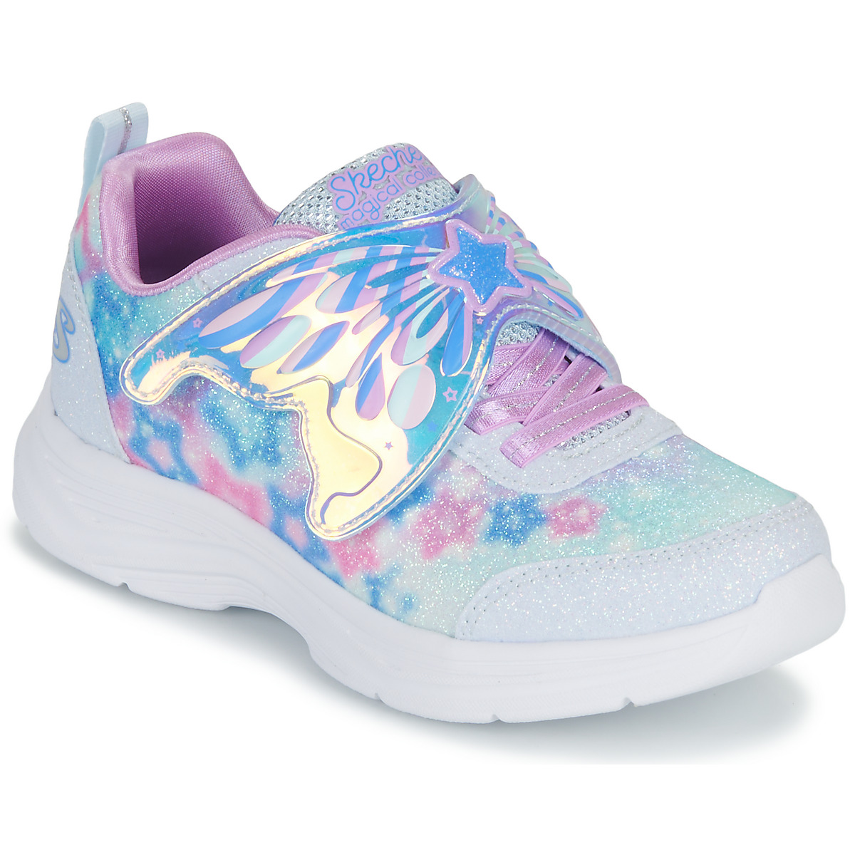 Skechers bambino argento outlet