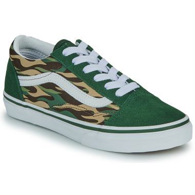 Scarpe bambina ragazza Vans UY Old Skool Verde, perfette per un look alla moda e per il comfort quotidiano. Realizzate con materiali di alta qualità, queste sneakers sono ideali per le giovani amanti dello stile urbano. Acquista ora le Vans UY Old Skool Verde per rendere il tuo outfit unico e trendy.