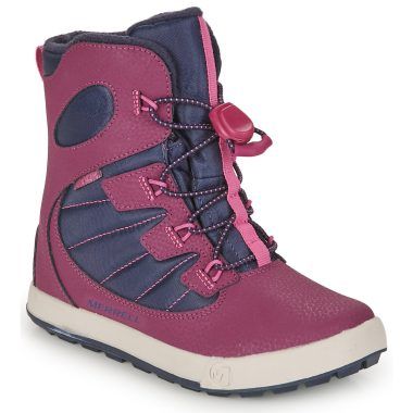 Scarpe da neve bambina ragazza Merrell SNOWBANK Viola, ideali per affrontare l'inverno con stile e comfort. Queste scarpe sono progettate per offrire calore e sostenibilità, perfette per le avventure sulla neve. Acquista ora le Merrell Scarpe da neve per una protezione e un design eccellente.