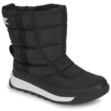 Scarpe da neve bambina ragazza Sorel YOUTH WHITNEY II PUFFY MID WP Nero, ideali per l'inverno, con isolamento termico e suola antiscivolo. Comfort e stile per le giornate di freddo, perfette per ogni attività all'aperto. Acquista ora le migliori scarpe da neve per bambine.