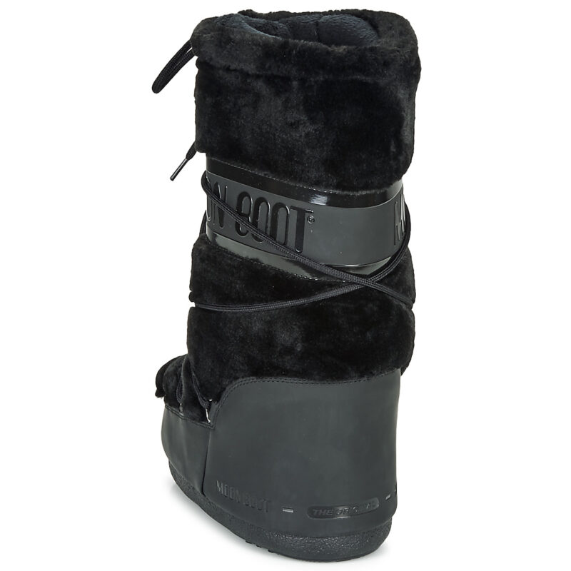 Moon Boot MOON BOOT CLASSIC FAUX FUR Nero Scarpe da neve Donna - 5