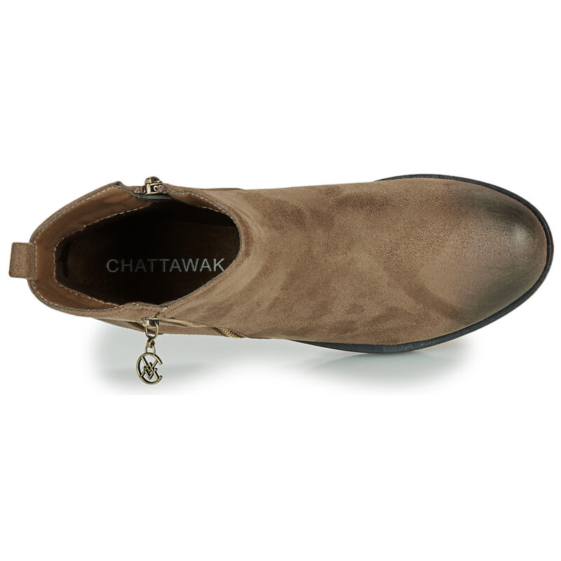 Botines de mujer Chattawak VAMP marrones - Talla 6