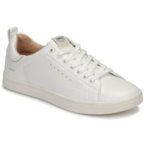 Only  SHILO PU  Bianco -  Sneakers basse Donna