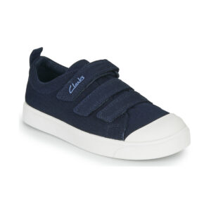 Clarks CITY VIBE K Blu - Sneakers Bambino