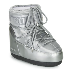Moon Boot MOON BOOT CLASSIC LOW GLANCE Argento Scarpe da neve Donna