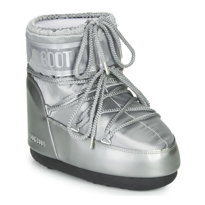 Moon Boot MOON BOOT Bottes de neige argent&eacute;es CLASSIC LOW GLANCE pour femmes - 1