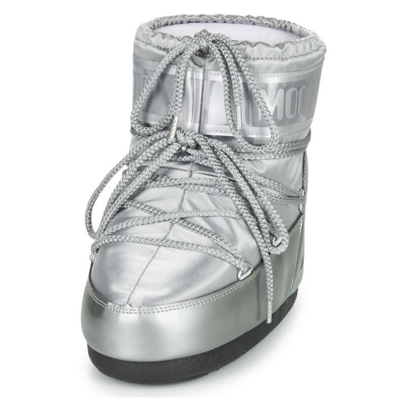 Moon Boot MOON BOOT Bottes de neige argent&eacute;es CLASSIC LOW GLANCE pour femmes - 3