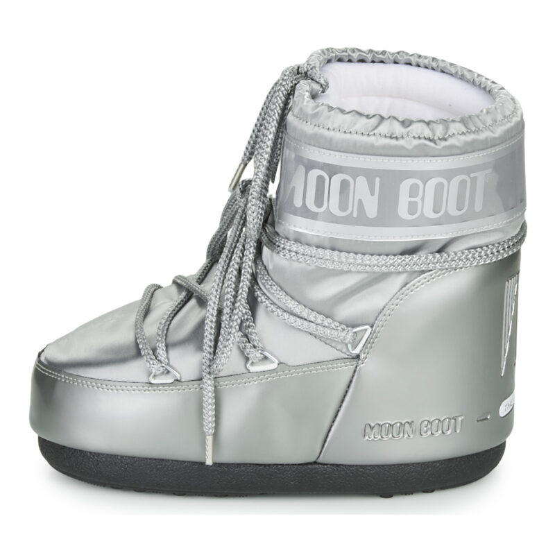 Moon Boot MOON BOOT Bottes de neige argent&eacute;es CLASSIC LOW GLANCE pour femmes - 4