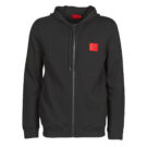 Felpe con cappuccio  HUGO  DAPLE  Nero -  Felpe con cappuccio Abbigliamento Uomo - 1