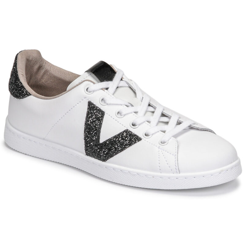 Victoria  TENIS PIEL GLITTER  Bianco -  Sneakers basse Donna - 1